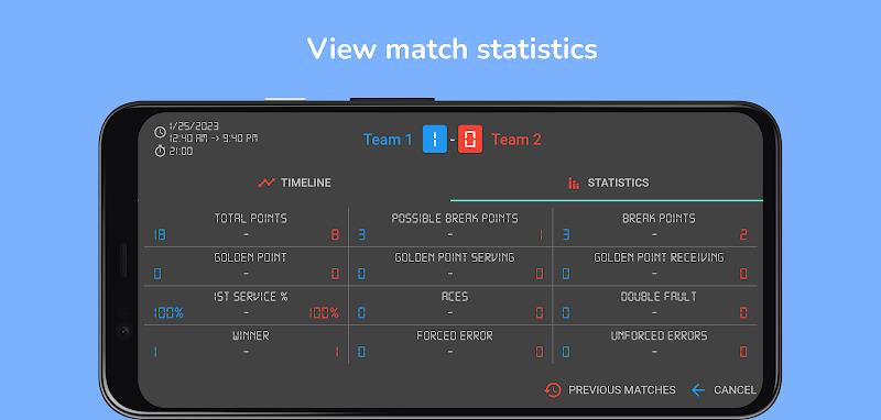 Padel scoreboard Screenshot4