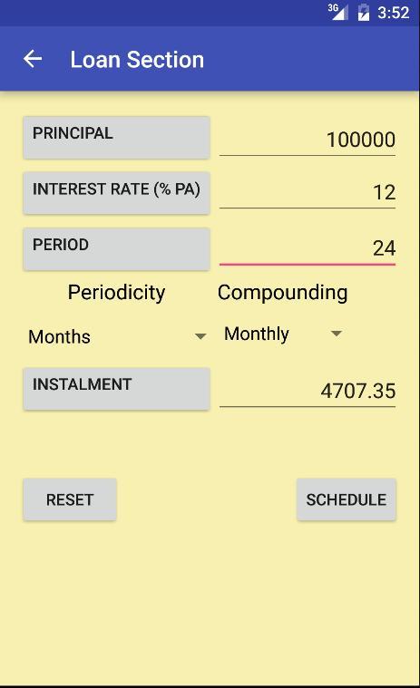 Interest(ing) Calculator Screenshot1