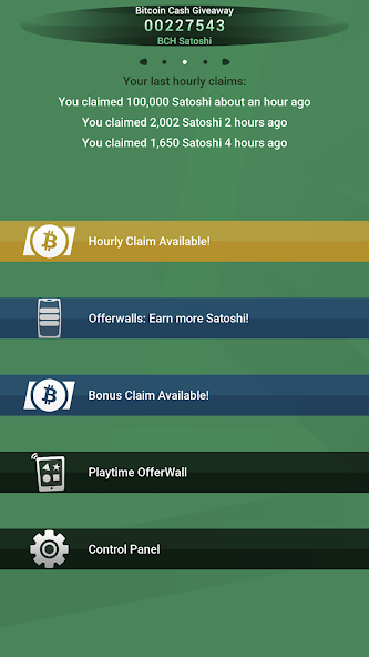 Bitcoin Cash Giveaway Mod Screenshot2