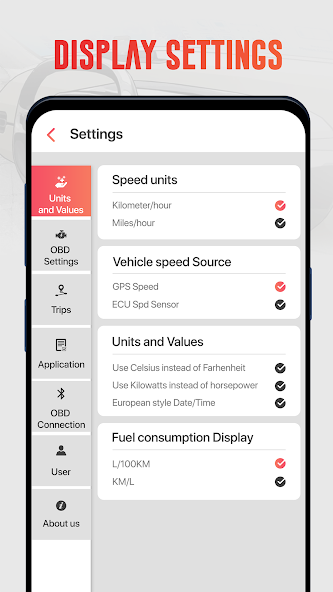 GPS Speedometer OBD2 Dashboard Mod Screenshot1