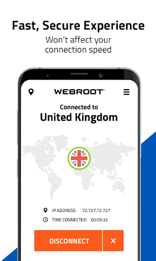 Webroot WiFi Security VPN & Data Privacy Screenshot4