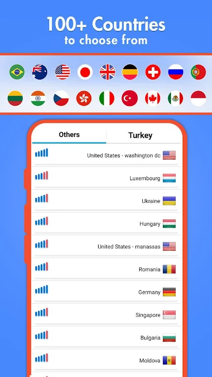 Turkey VPN-Fast Unblock Master Screenshot3