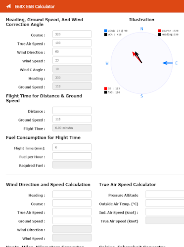 E6BX E6B Calculator Screenshot2