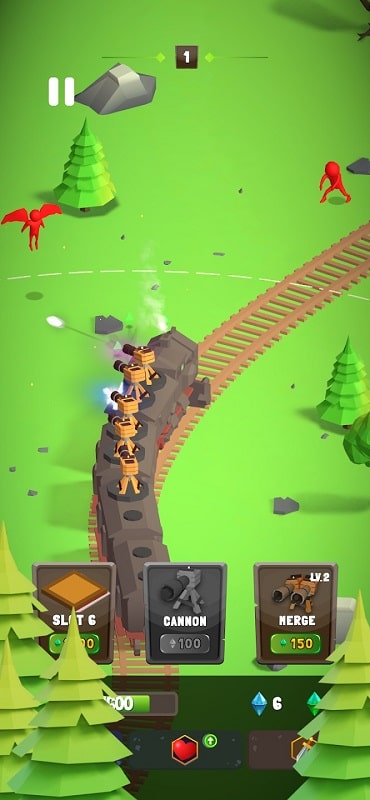 Train Defense: Merge N Fight Screenshot2