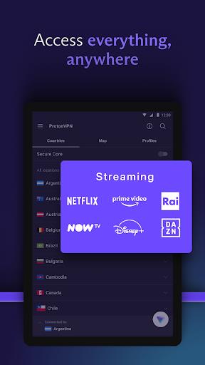 ProtonVPN - Secure and Free VPN Screenshot4