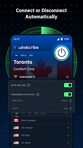 Windscribe VPN Screenshot3