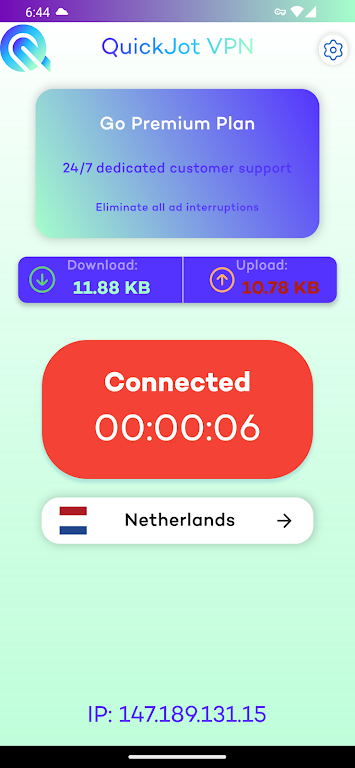 QuickJot VPN: Fast Proxy Flow Screenshot3