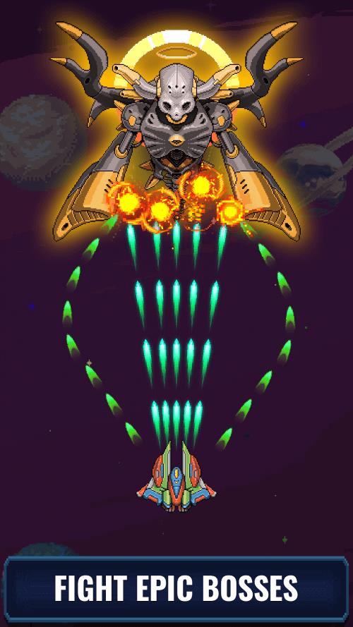 Galaxia Invader: Alien Shooter Mod Screenshot4