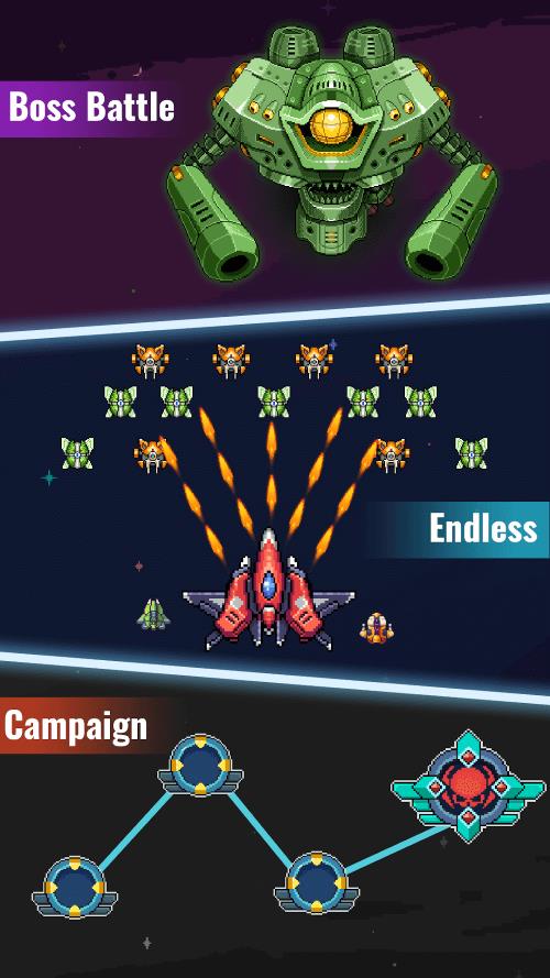 Galaxia Invader: Alien Shooter Mod Screenshot5