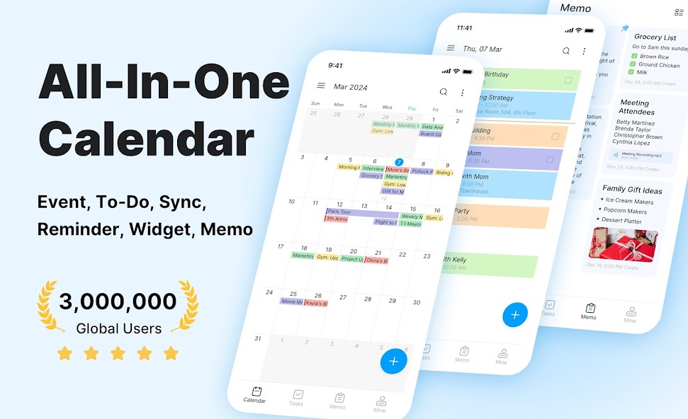 Calendar Planner - Agenda App Mod Screenshot1