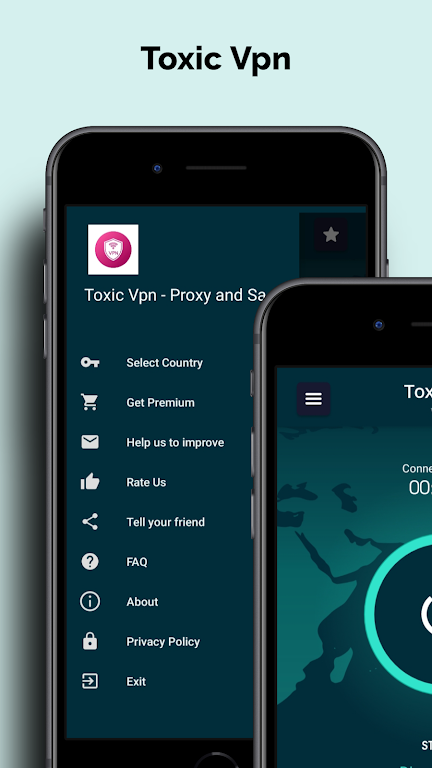 Toxic Vpn - Proxy and Safe Vpn Screenshot1