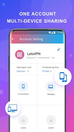 Lets VPN - The VPN that Always Connects Screenshot3