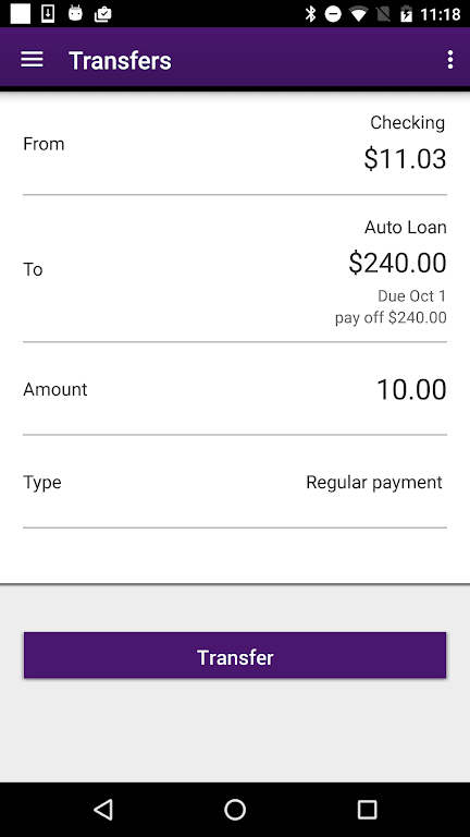 BankFinancial Mobile App Screenshot3