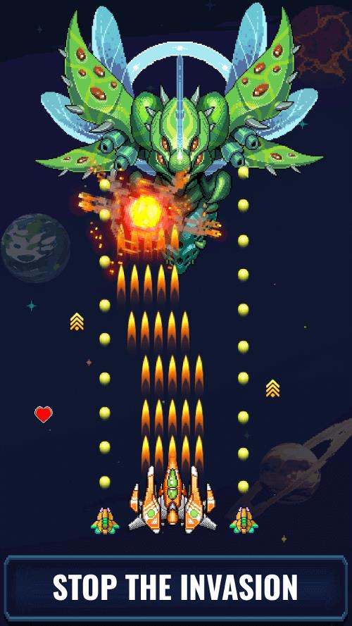 Galaxia Invader: Alien Shooter Mod Screenshot3