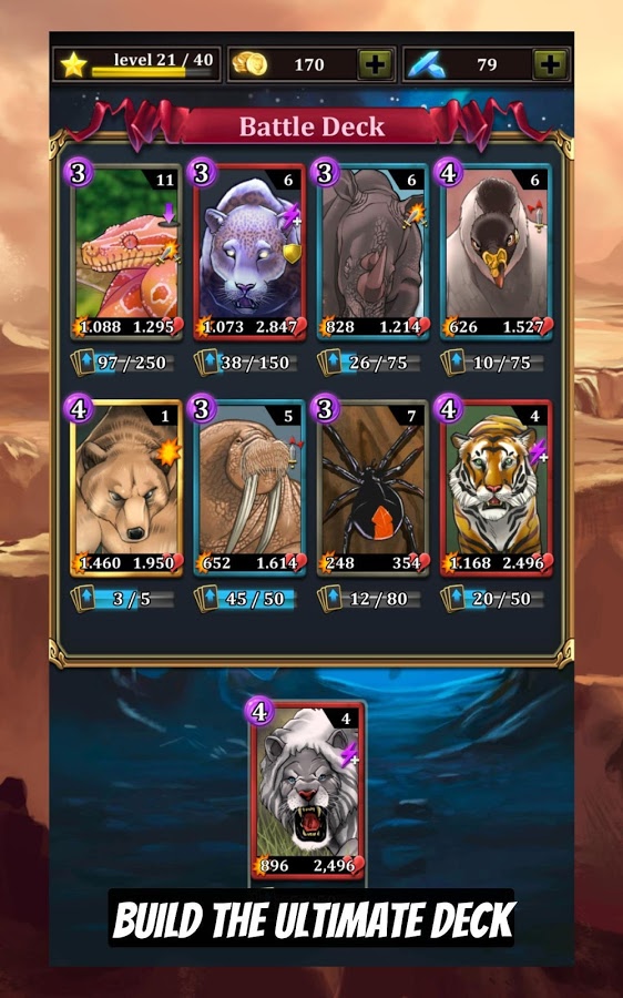 CCG Deck Adventures Wild Arena: Collect Battle PvP Screenshot1