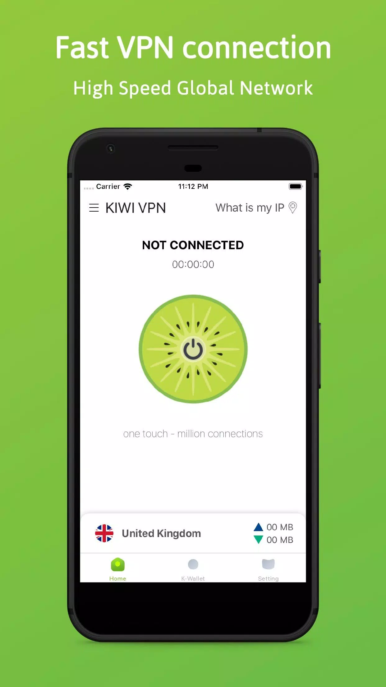 Kiwi VPN: Connection For IP Changer, Best Free VPN Screenshot3