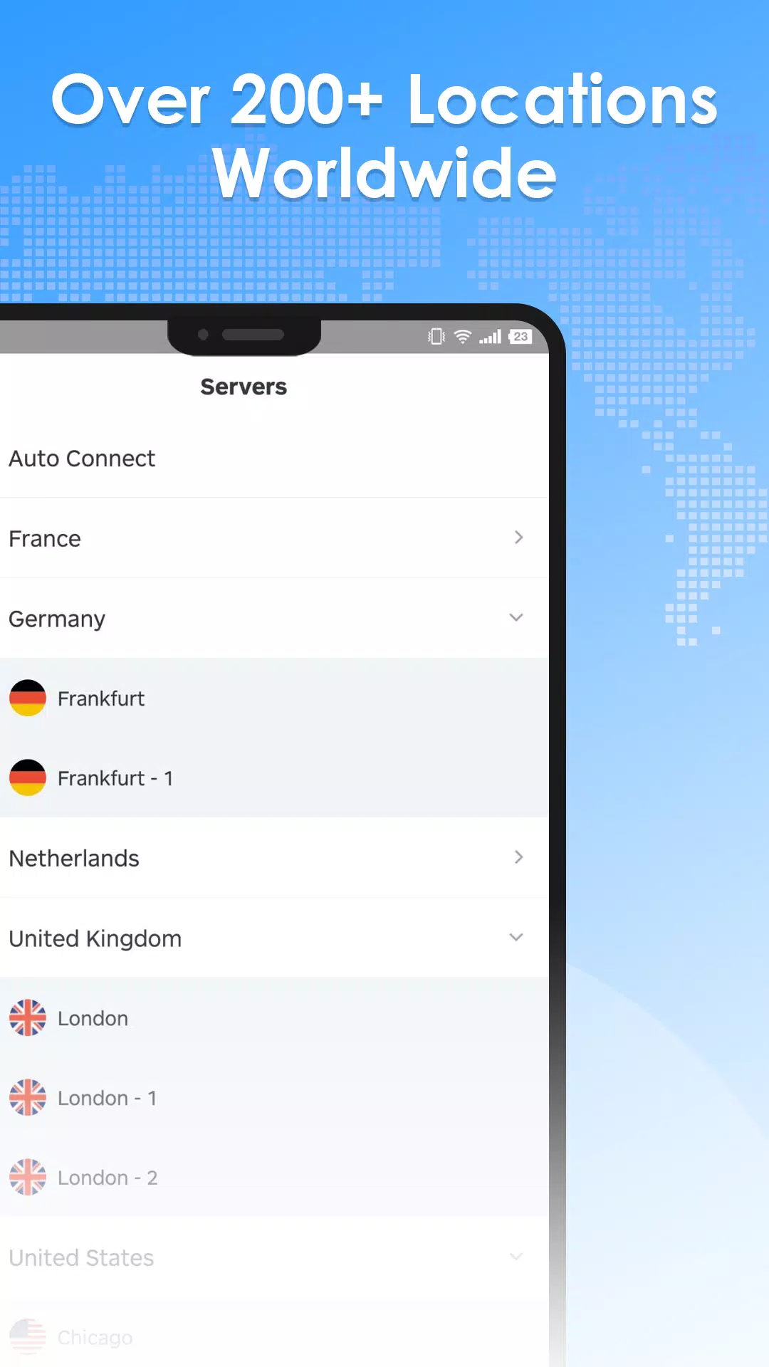 Free VPN - Super Fast and Unlimited VPN Proxy Screenshot2