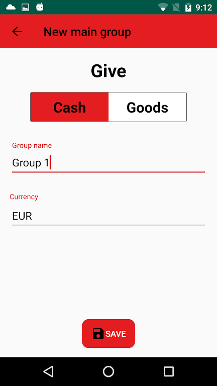 GiveTake - Tracker for your debts and costs Screenshot3