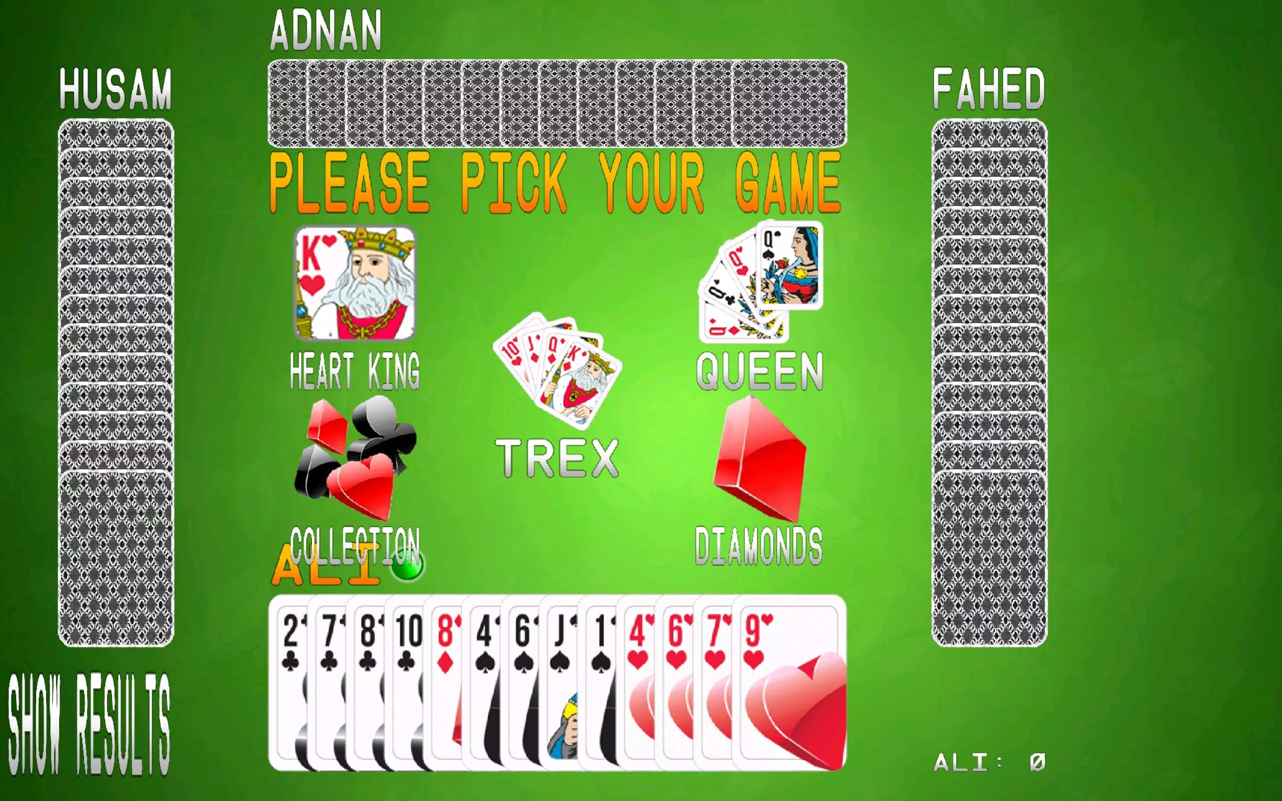 Tarneeb & Trix & Solitaire Screenshot2