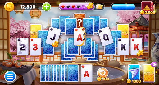 Solitaire Voyage Tripeaks Card Screenshot3