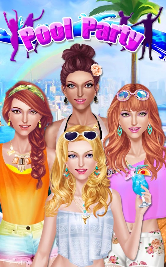 Fashion Girls Pool Party Salon Screenshot2