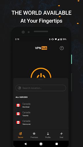 VPNhub - Secure, Private, Fast & Unlimited VPN Screenshot3