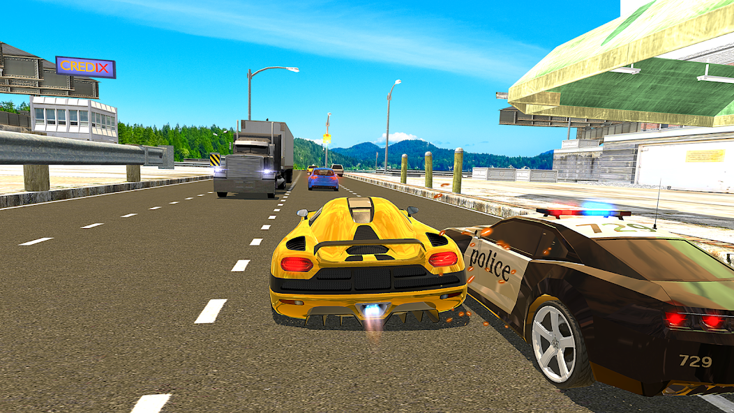 Highway Rider - Endless Drive Mod Screenshot2