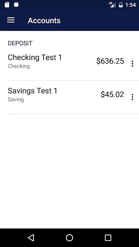 Fifth District Mobile Banking Screenshot1