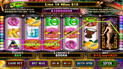 Carnival Fiesta Slots Rio Casino Party FREE Screenshot4