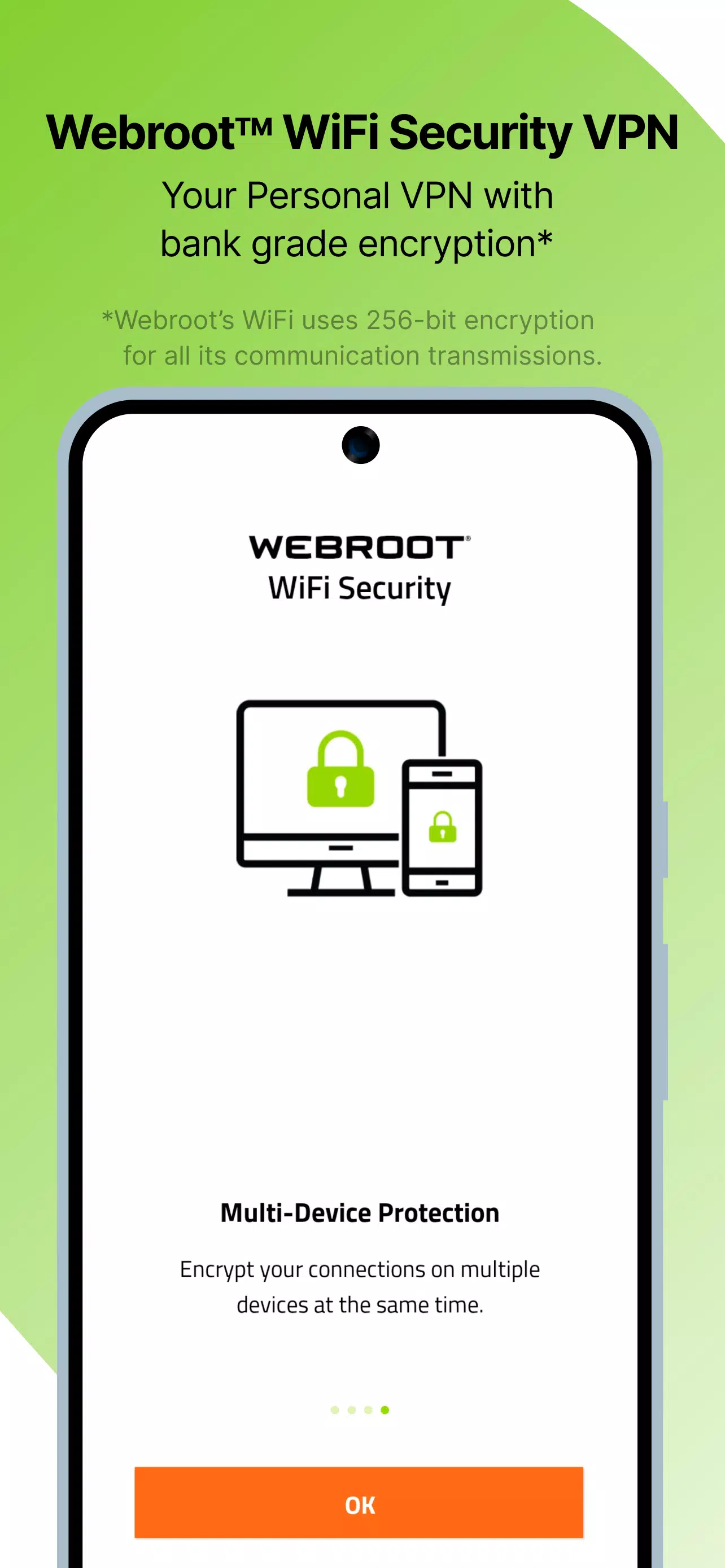 Webroot WiFi Security VPN & Data Privacy Screenshot3