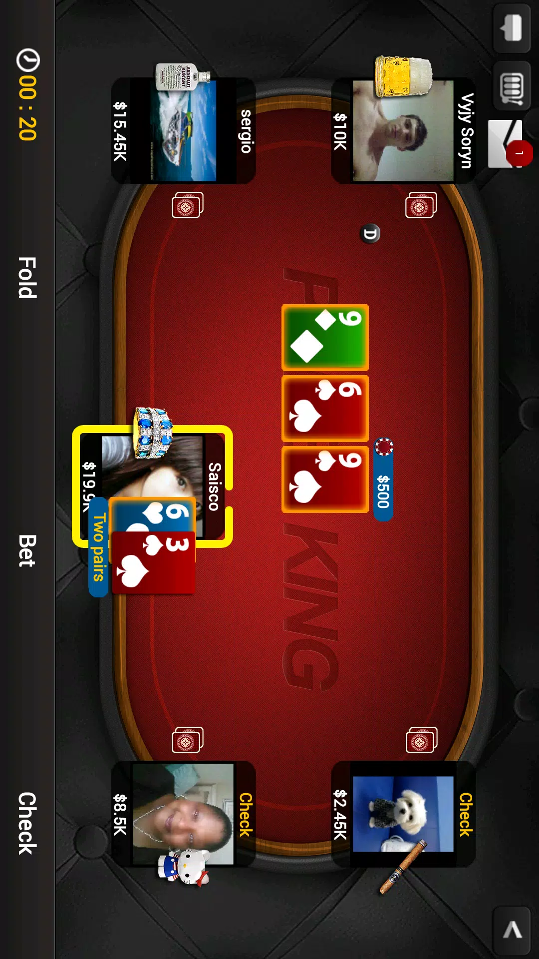 Texas Holdem Poker-Poker KinG Screenshot1