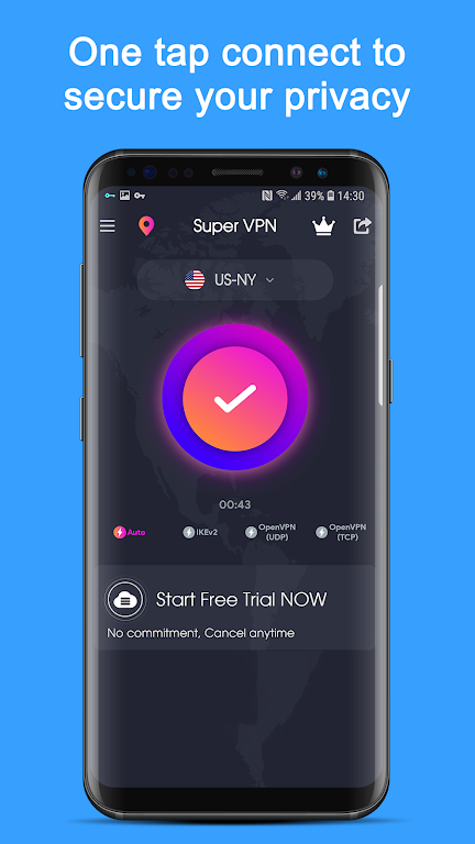 Free VPN Proxy - Super VPN Screenshot3