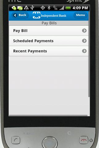 Independent Mobile Banking Screenshot4