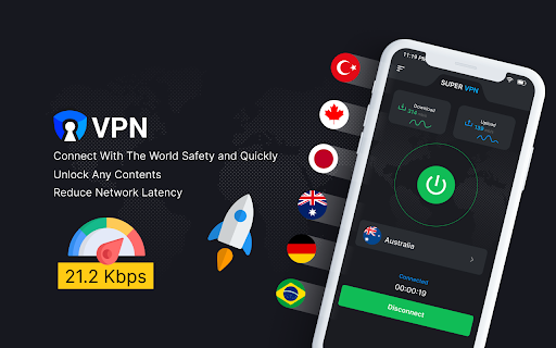 Super Fast VPN: 3X-VPN Proxy Screenshot4