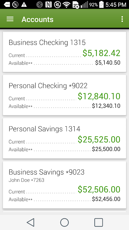 First Federal Mobile Banking Screenshot1