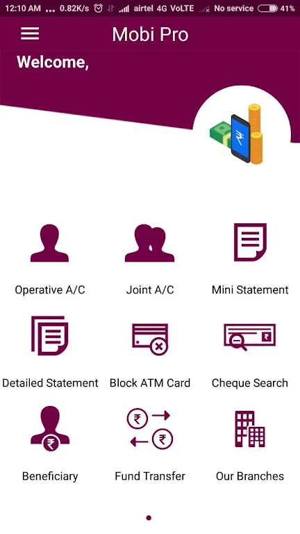 Nawanagar Bank Mobile Banking Screenshot3