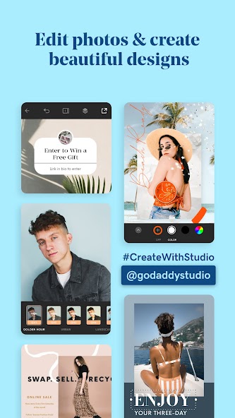 GoDaddy Studio: Graphic Design Mod Screenshot1