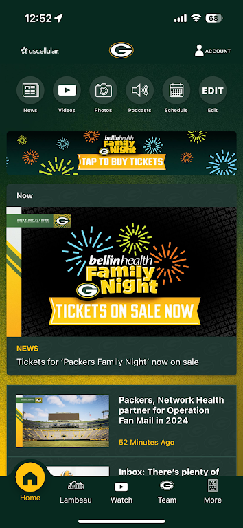 Green Bay Packers Screenshot1