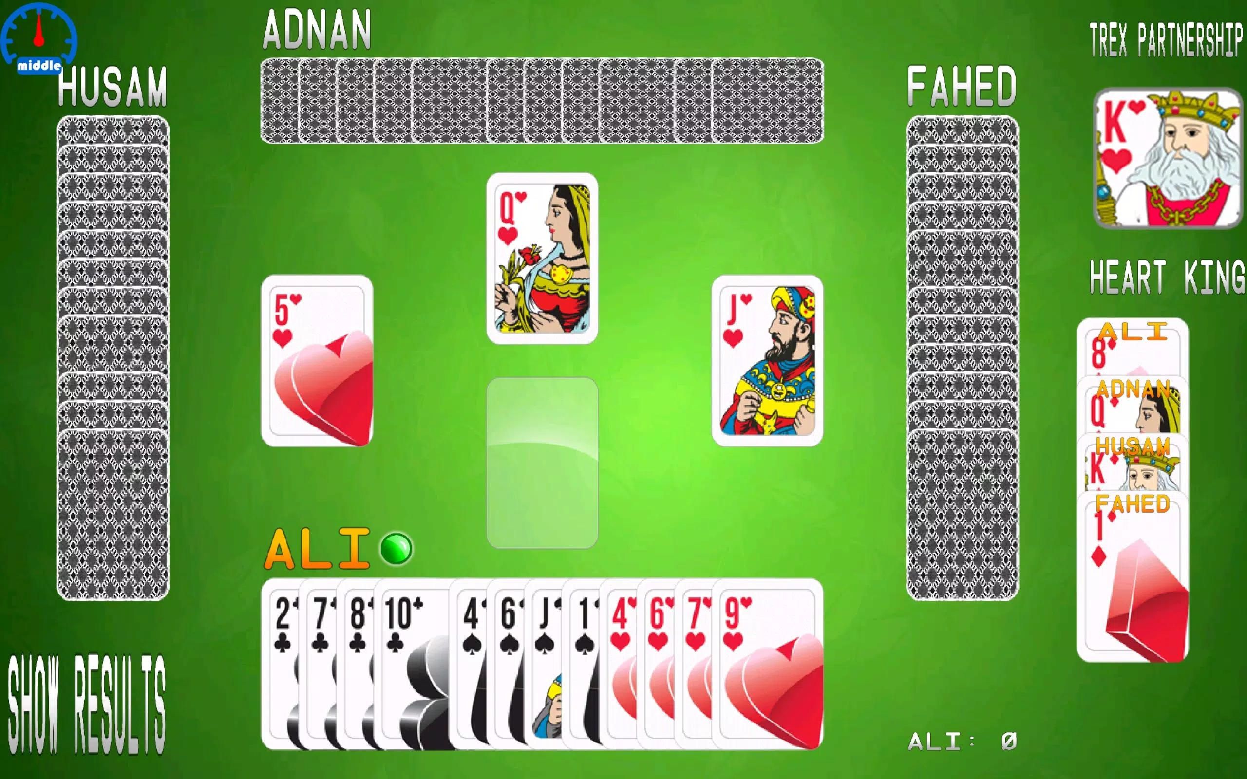 Tarneeb & Trix & Solitaire Screenshot3