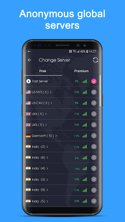 Free VPN Proxy - Super VPN Screenshot2