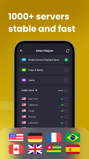 Swift VPN: Secure Connectivity Screenshot3