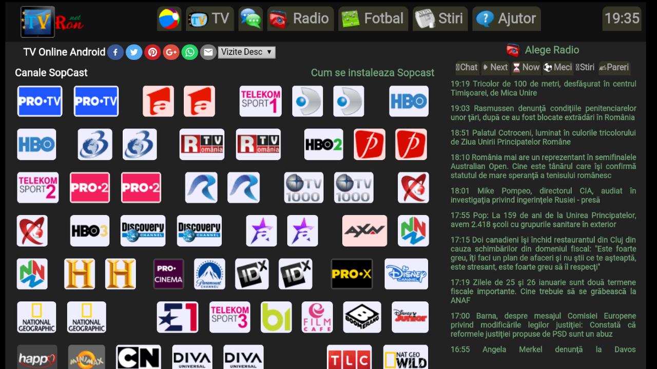 TVRON TV Online Screenshot3