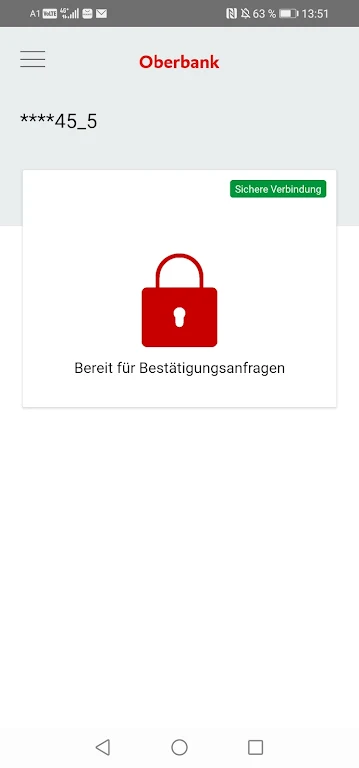 Oberbank Security App Screenshot2