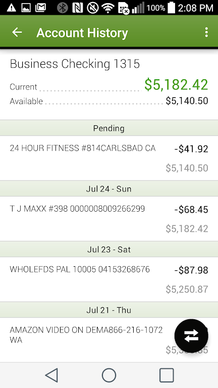 First Federal Mobile Banking Screenshot2