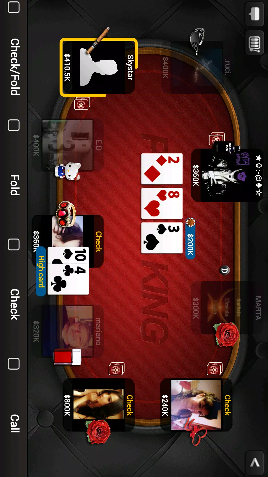 Texas Holdem Poker-Poker KinG Screenshot2