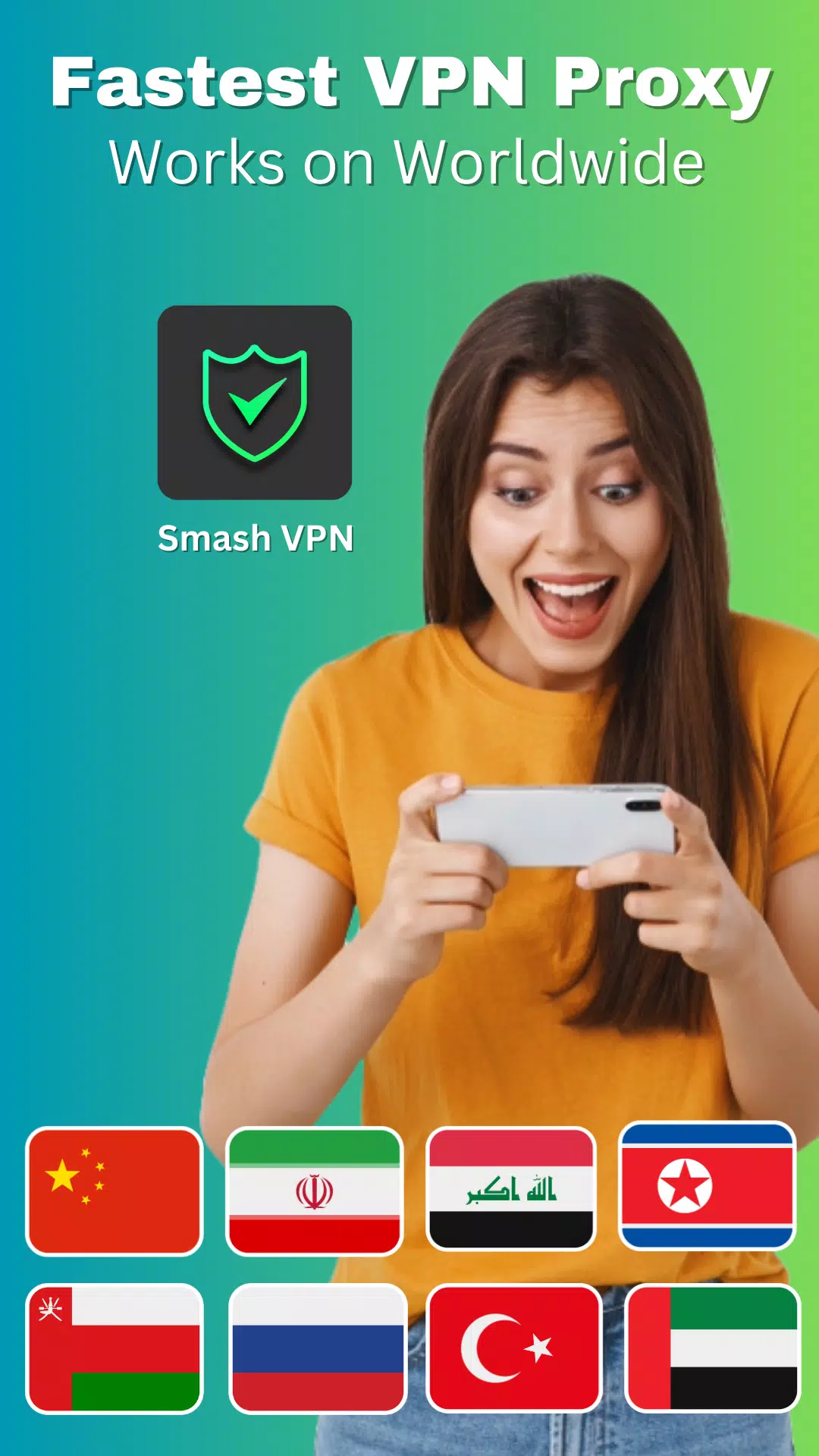 Smash VPN - The Fastest VPN Screenshot1