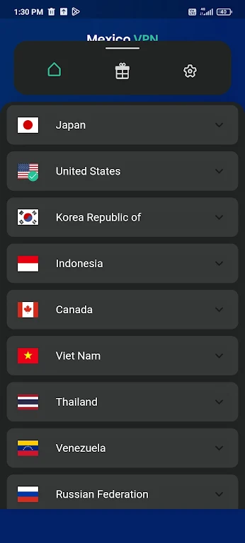 Mexico VPN - Fast VPN Proxy Screenshot2