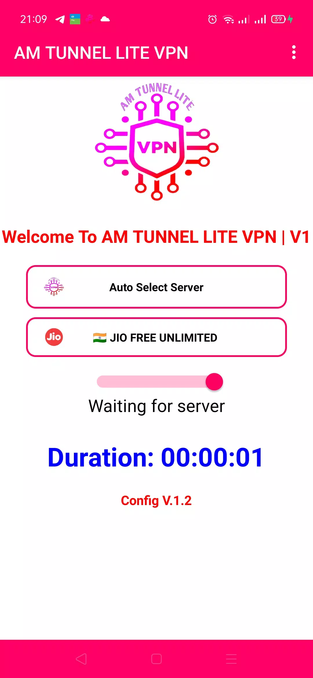 AM TUNNEL LITE VPN Screenshot1