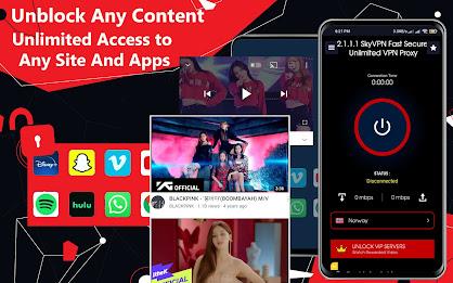 Ultimate SkyVPN Fast Secure Un Screenshot2