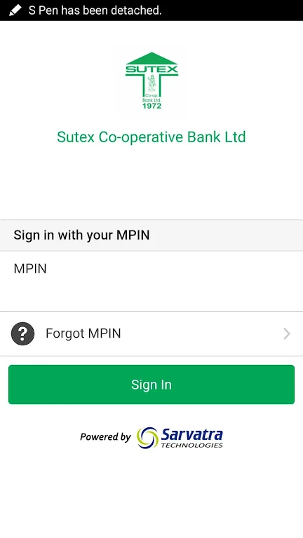 The Sutex Bank Mobile Banking Screenshot1